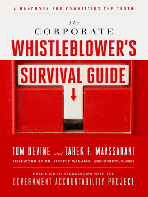 Title details for The Corporate Whistleblower's Survival Guide by Tom Devine - Available